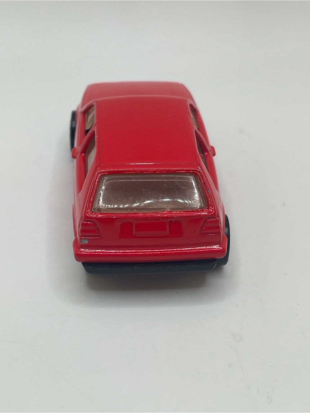 Rare Hot Wheels VW Golf GTi Blackwall Volkswagen Red Rabbit 1989  1/64